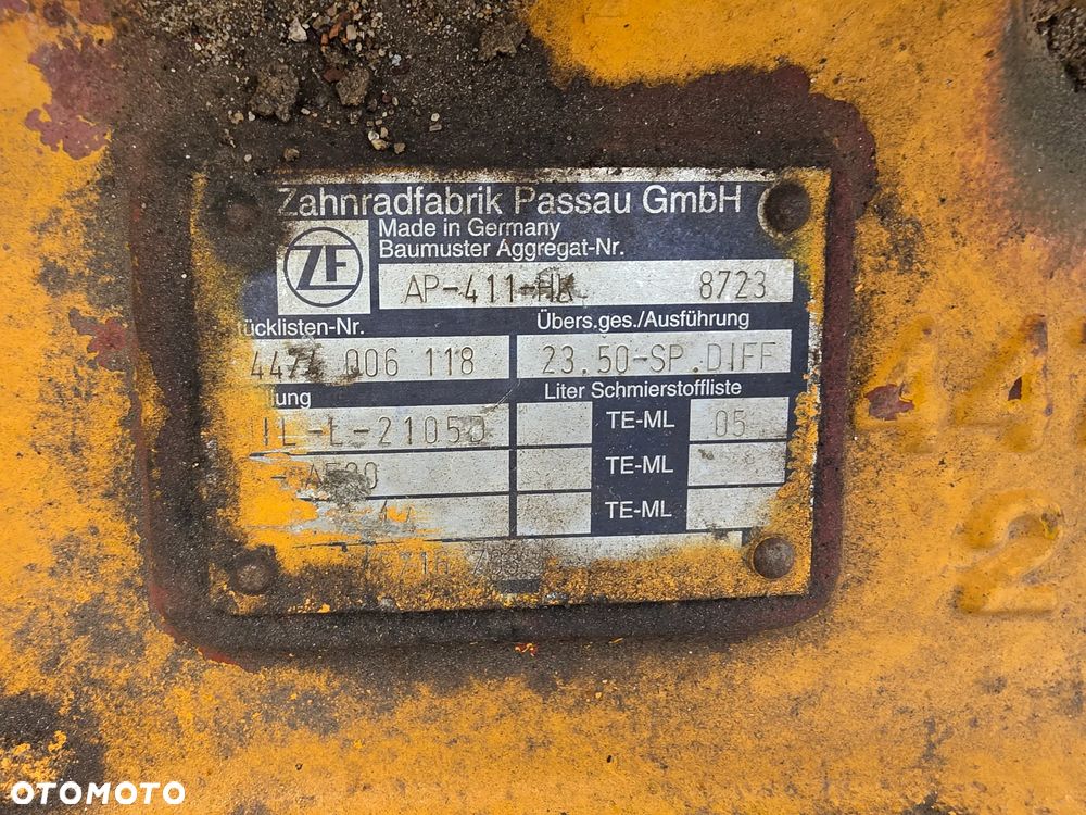 Obudowa mostu Liebherr 544 - 3