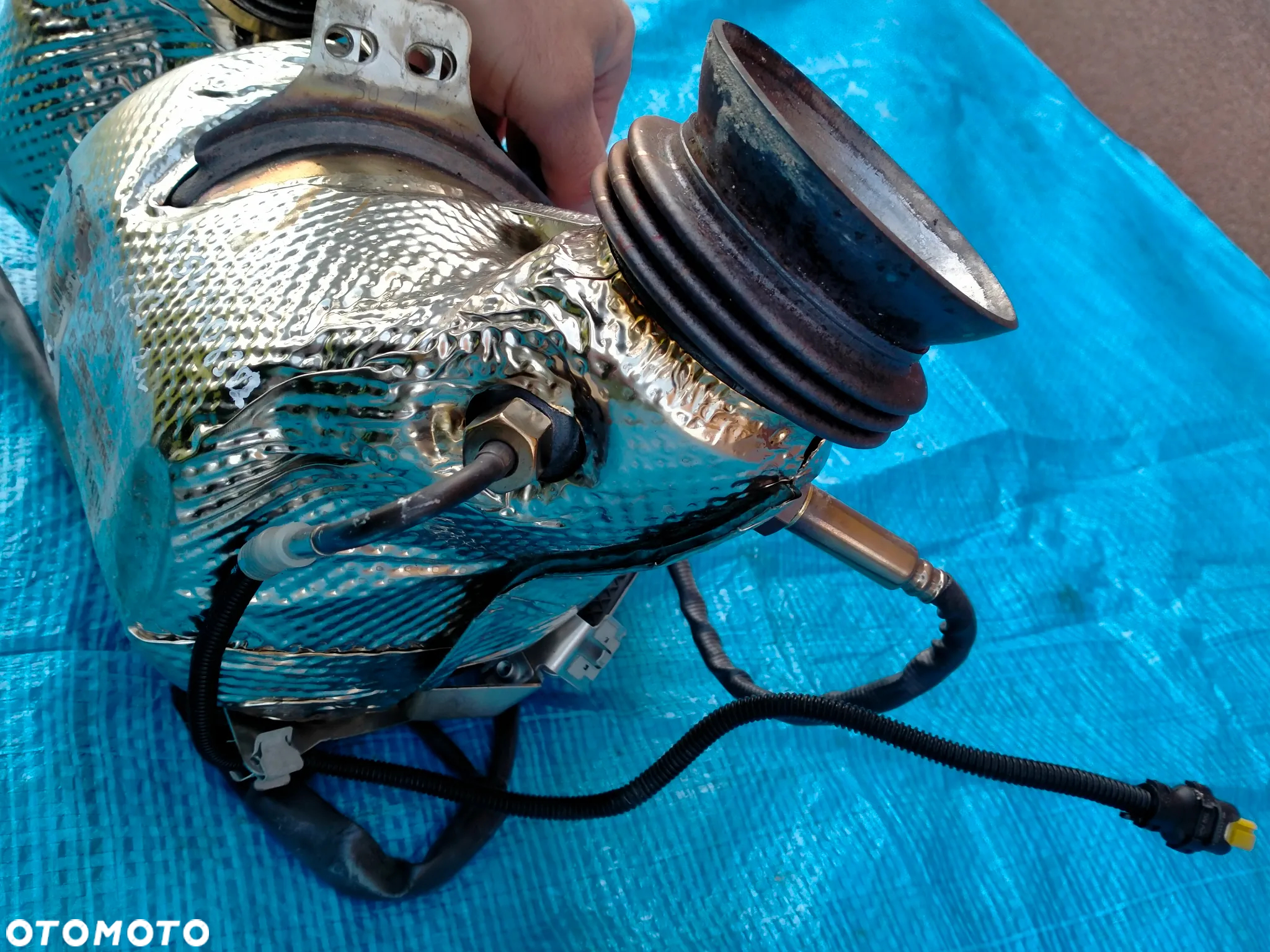 MERCEDES E W213 / A6541408302 / DPF FAP ADBlue Filtr Cząstek Stałych Katalizator / NOX A0009050914 / CZUJNIK TEMPERATURY / ORYGINAŁ - 11