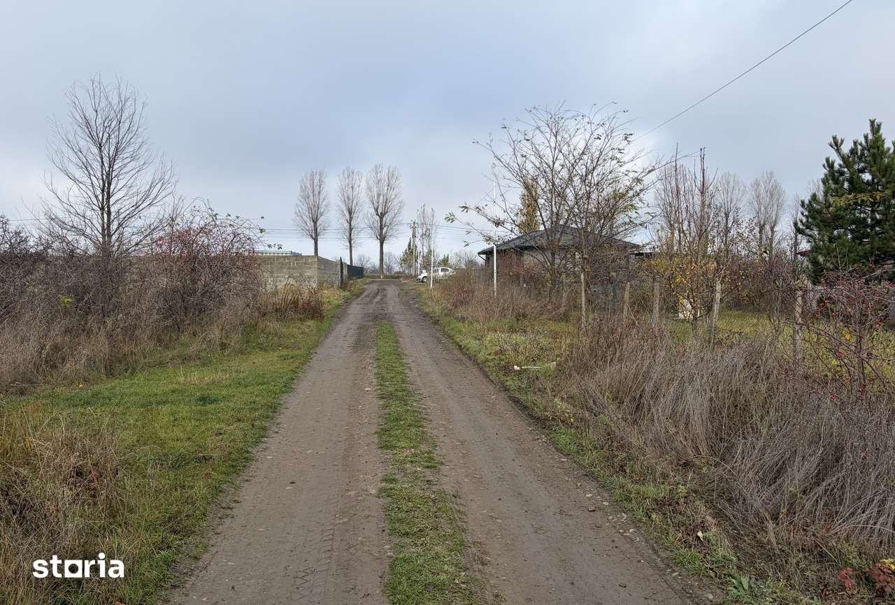 27.000e Teren intravilan Miroslava-Vorovesti 682 mp utilitati case noi - Imagine principală: 5/9