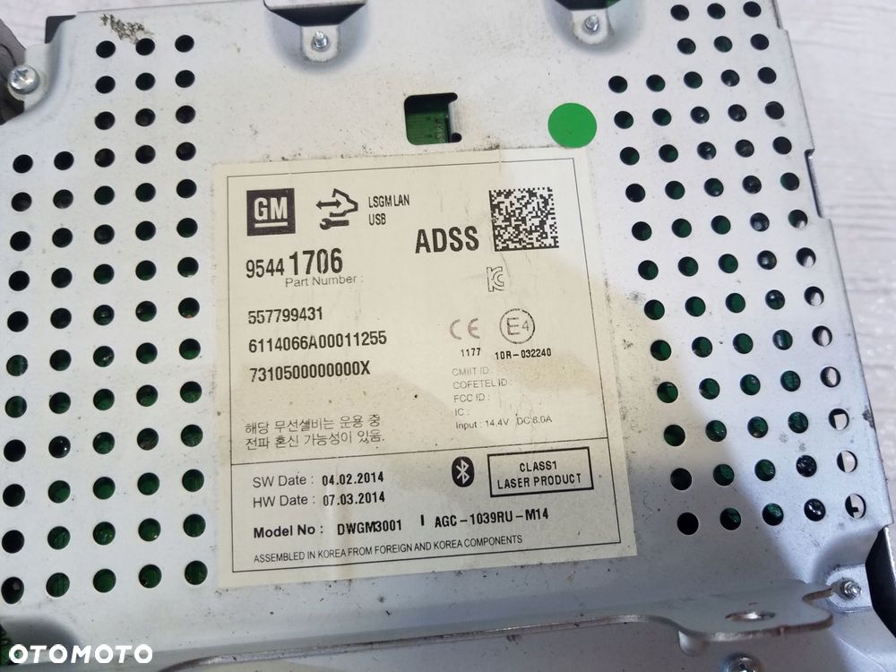 radio cd opel mokka a 95441706 - 3