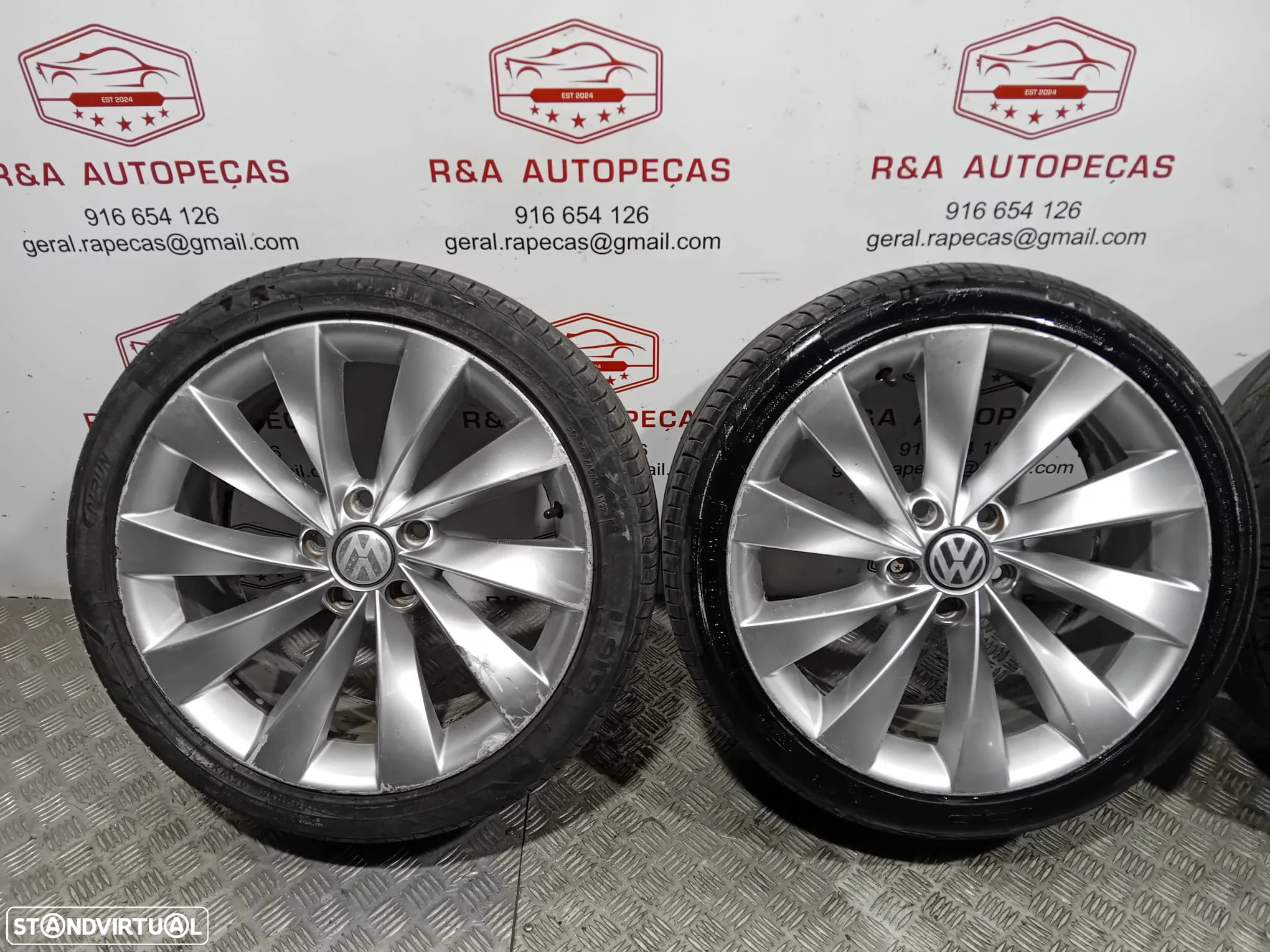 Jantes R18  Originais VW Scirocco  235/40/18 - 4