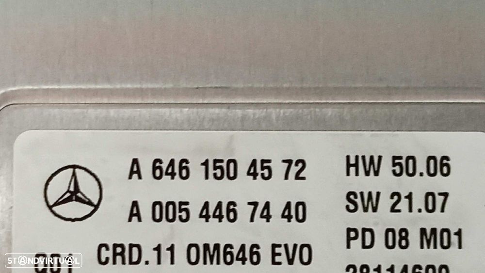 CENTRALINA DO MOTOR UCE MERCEDES CLASE C (W204) FAMILIAR 220 T CDI (204.208) - 4