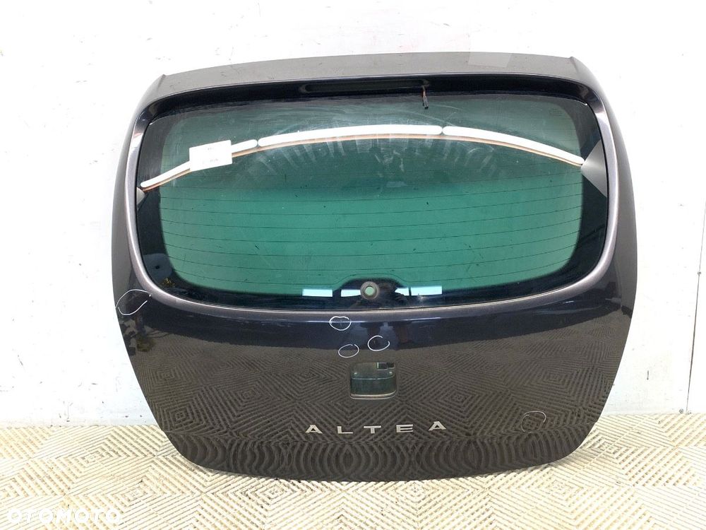 KLAPA TYŁ  SEAT ALTEA (5P1) 2004 - 2022 1.6 LPG 75 kW [102 KM] Benzyna / gaz samochodowy (LPG) 2009 - 1