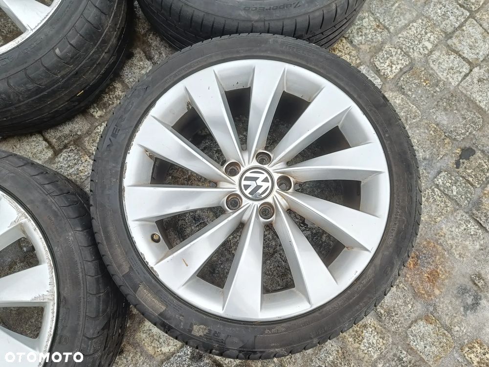 Felgi Aluminiowe 18 VW CC Passat 5x112 8J18H2 ET41 Audi Seat Skoda 3C8601025AB - 9