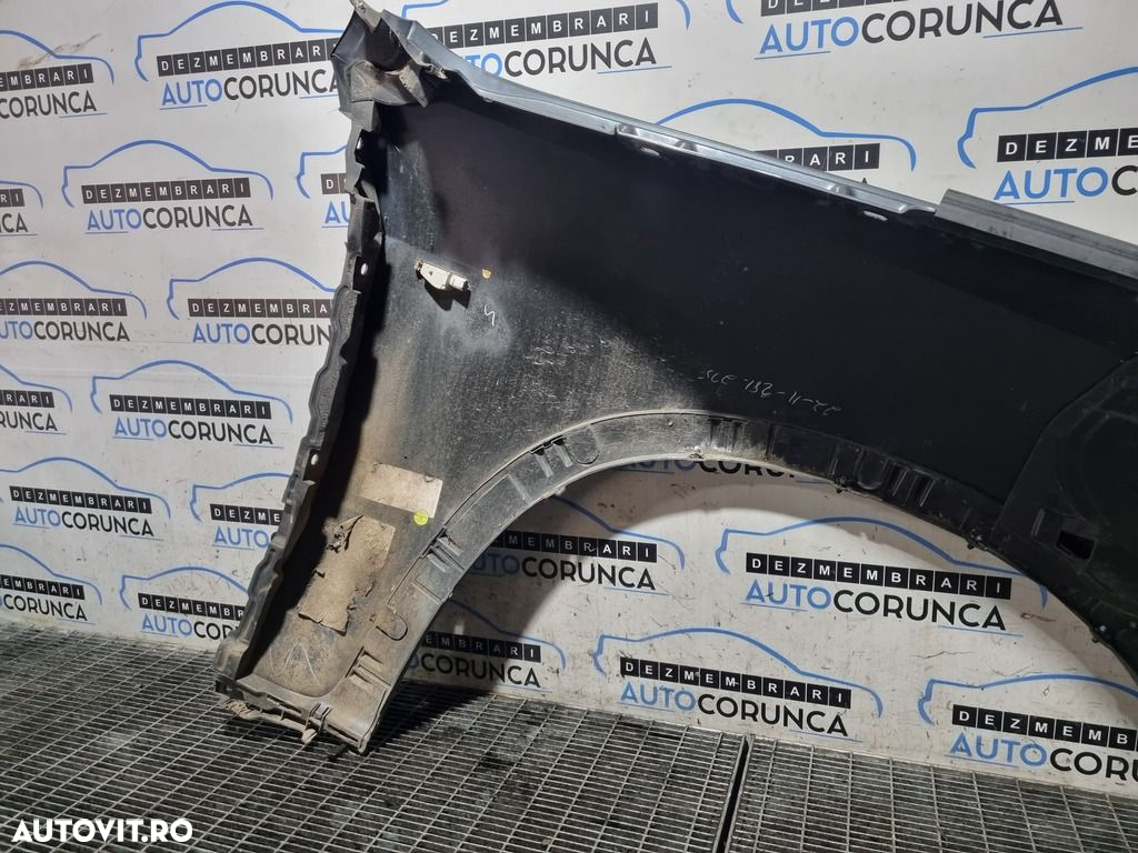 Aripa Stanga Fata BMW X5 E70 Facelift 2010 - 2013 4 Usi Platingrau metallic A68/7 (1280) - 6