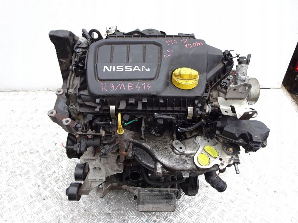 silnik nissan x-trail t32 1.6 dci r9m e414 - 3