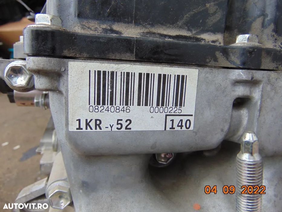 Motor Toyota Aygo Yaris 1.0 1kr-y52 18.000km 2018 ca nou citroen C1 1. - 5