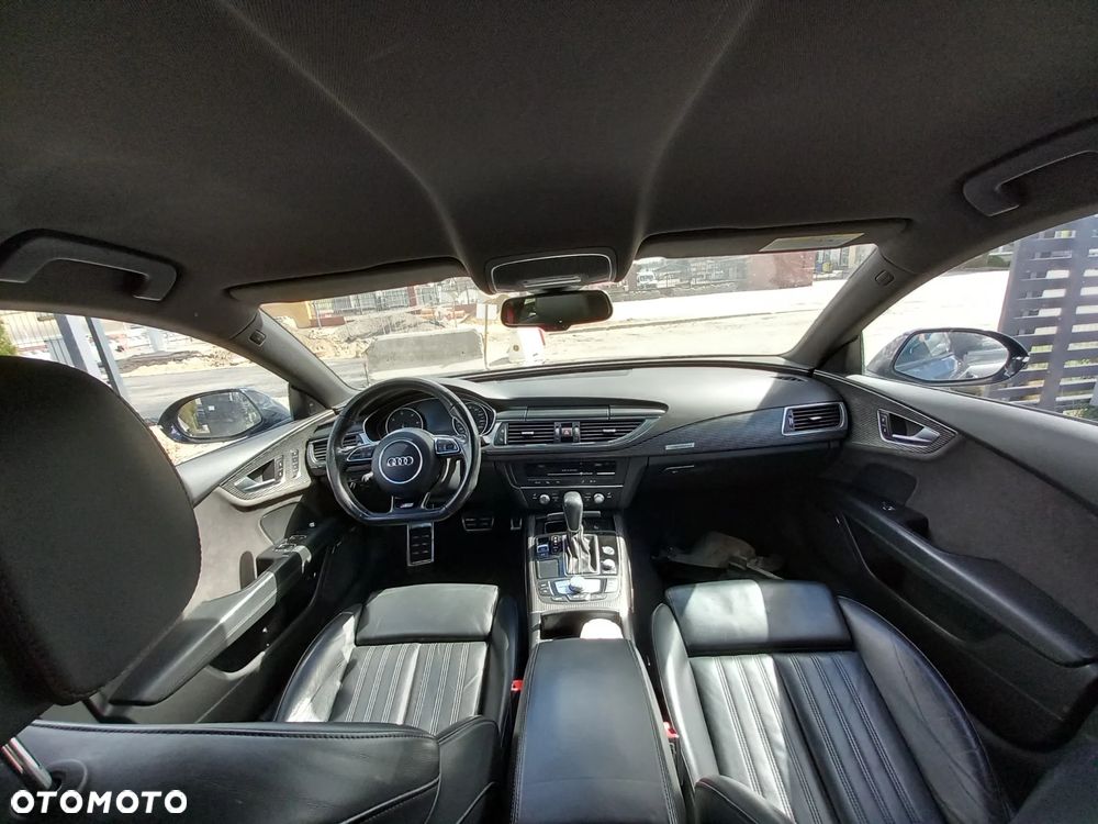AUDI A7 C7 KONSOLA DESKA ROZDZIELCZA KOKPIT KIEROWCY AIRBAG PASY - 1