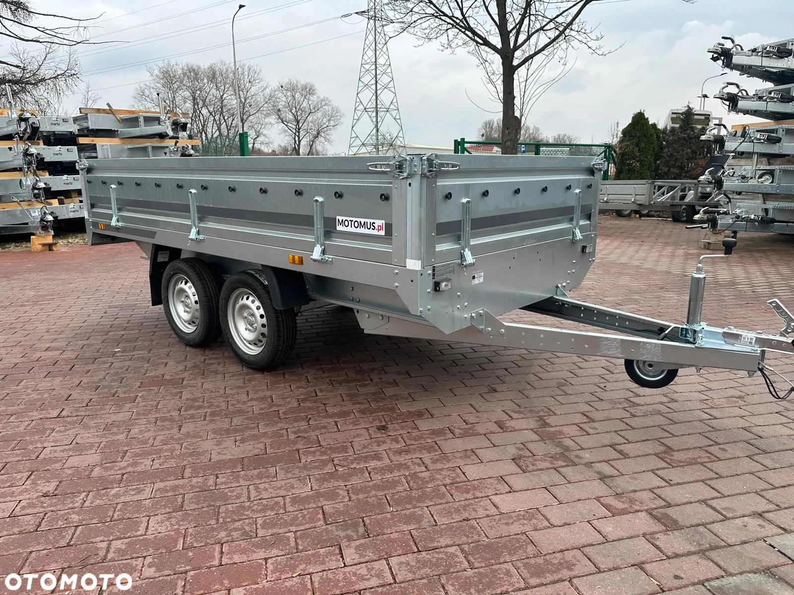 Inny Przyczepa MM2515/2 koła pod spodem 250x150x40 Częstochowa WYPRZEDAŻ - 5