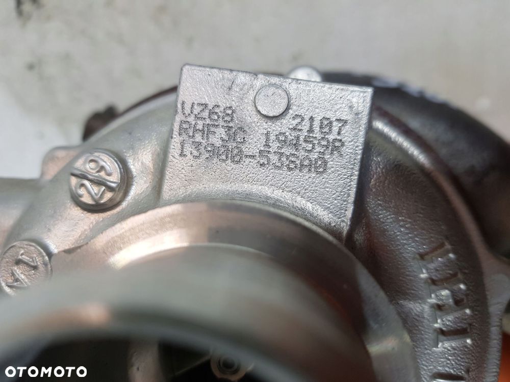 turbosprężarka turbina 13900-538a0 suzuki sx4 swift s-cross 1.4t k14d - 10
