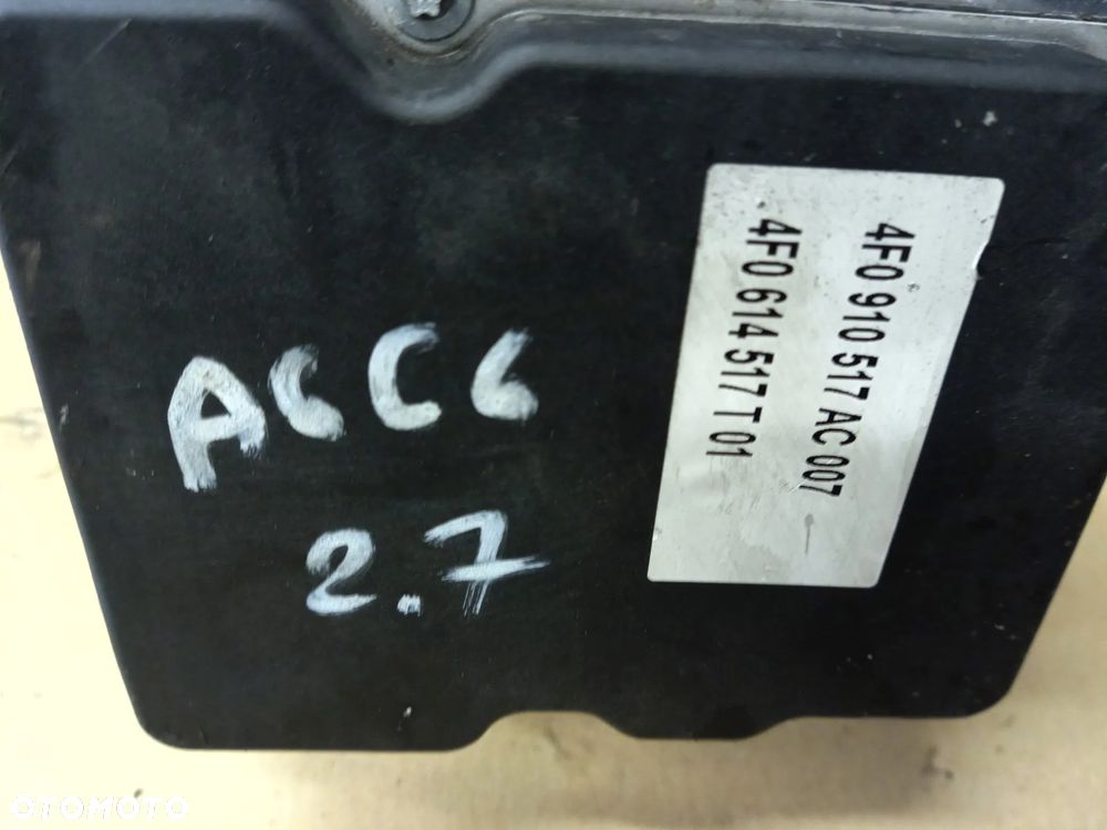 Audi A6 C6 pompa sterownik ABS ESP    4F0910517AK  4F0614517T 4F0910517AC - 3