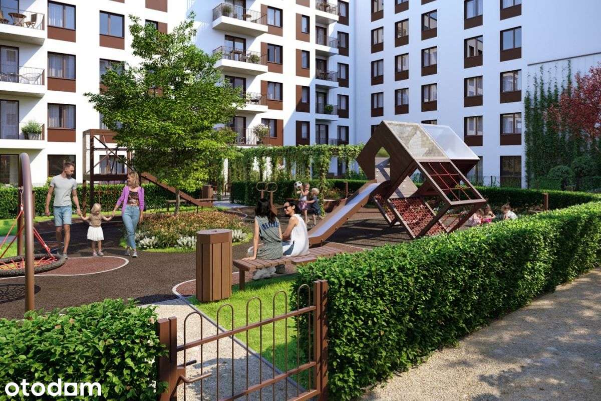 4-pokojowe mieszkanie 80m2 + balkon Bez Prowizji