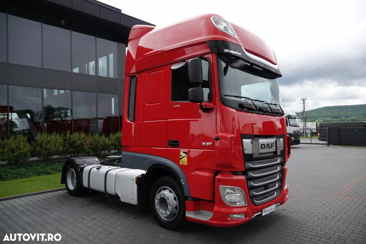 DAF XF 480 / PLATĂ JOSĂ / MEGA / 2021 / SSC / DUPĂ CONTRACT DE SERVICE GOLDEN / - 3
