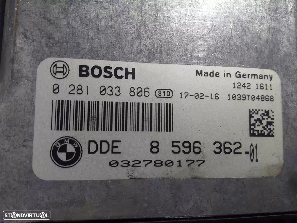 CENTRALINA MOTOR UCE BMW 3 -0281033806 - 4