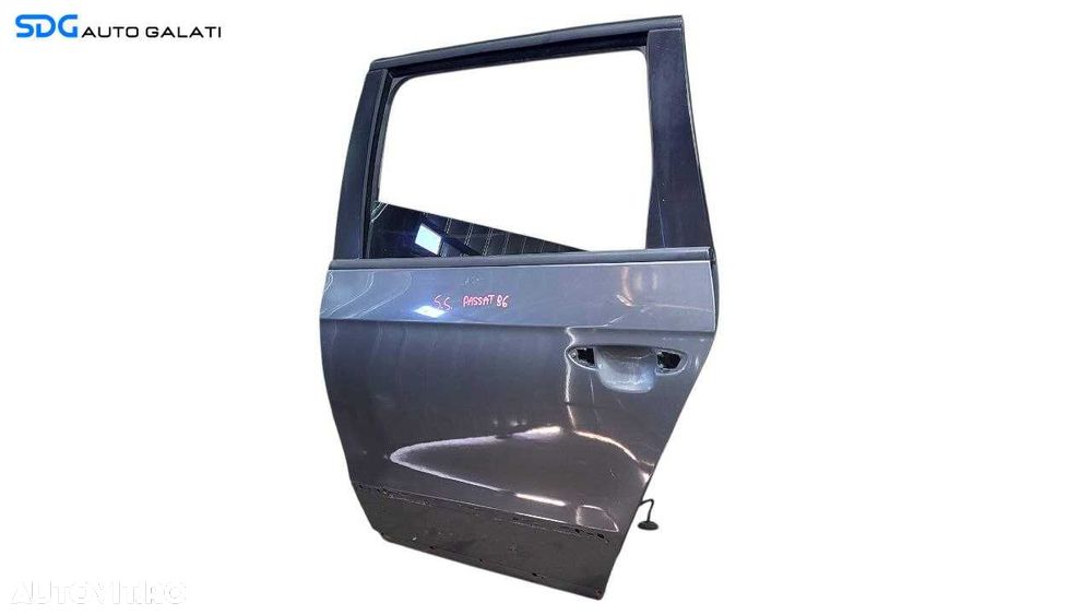 Usa Usi Portiera Portiere Stanga Spate Volkswagen Passat B6 Break Combi 2005 - 2010 (Inceput de Rugina) [LC2099] - 3