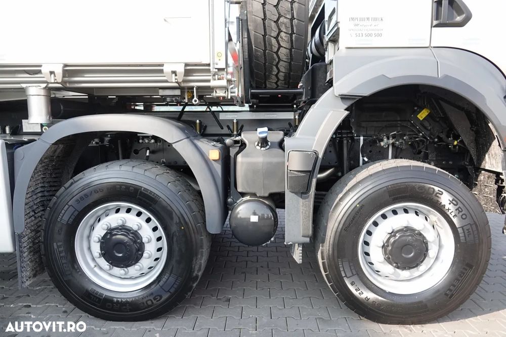 MAN TGS 41.480 / 8x6 / BASCULANĂ SPATE / MANUAL / NOU NOU / KH-KIPPER / - 24