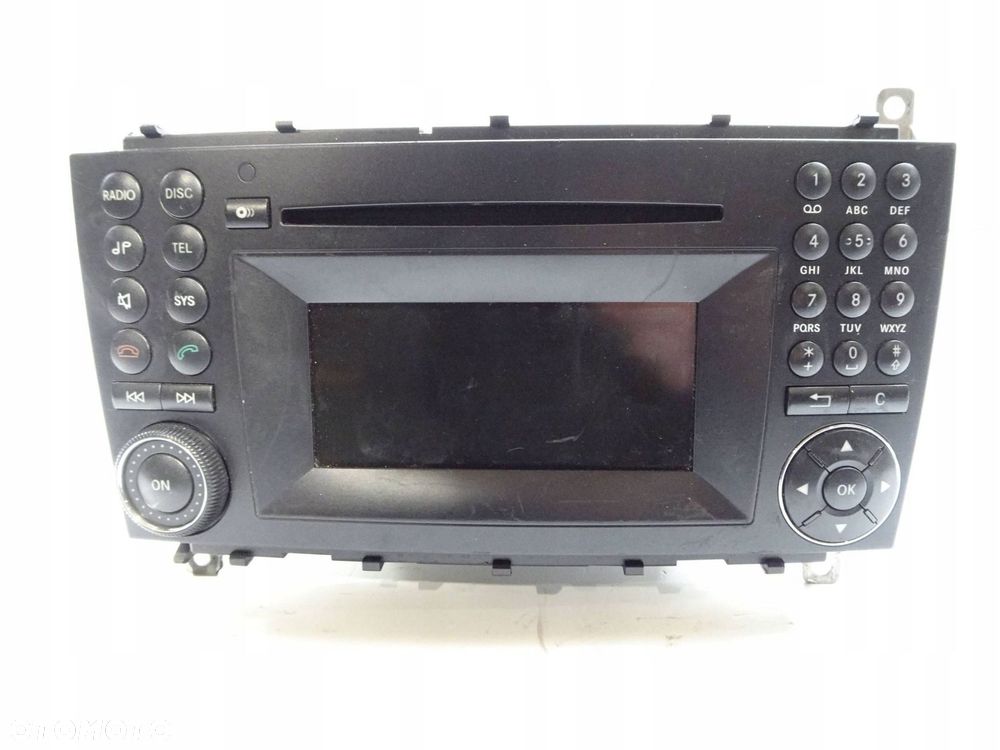 radio cd mercedes clc w203 a2039000100 - 3
