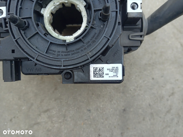 VW THE BEETLE JETTA TAŚMA KIEROWNICY AIR BAG 5C0959653 5C0 959 653 TEMPOMAT POD KIEROWNICĘ