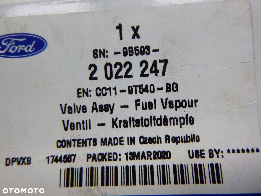 FORD TRANSIT 2.2 CZUJNIK ZAWÓR PAR PALIWA DOPALACZ - 9