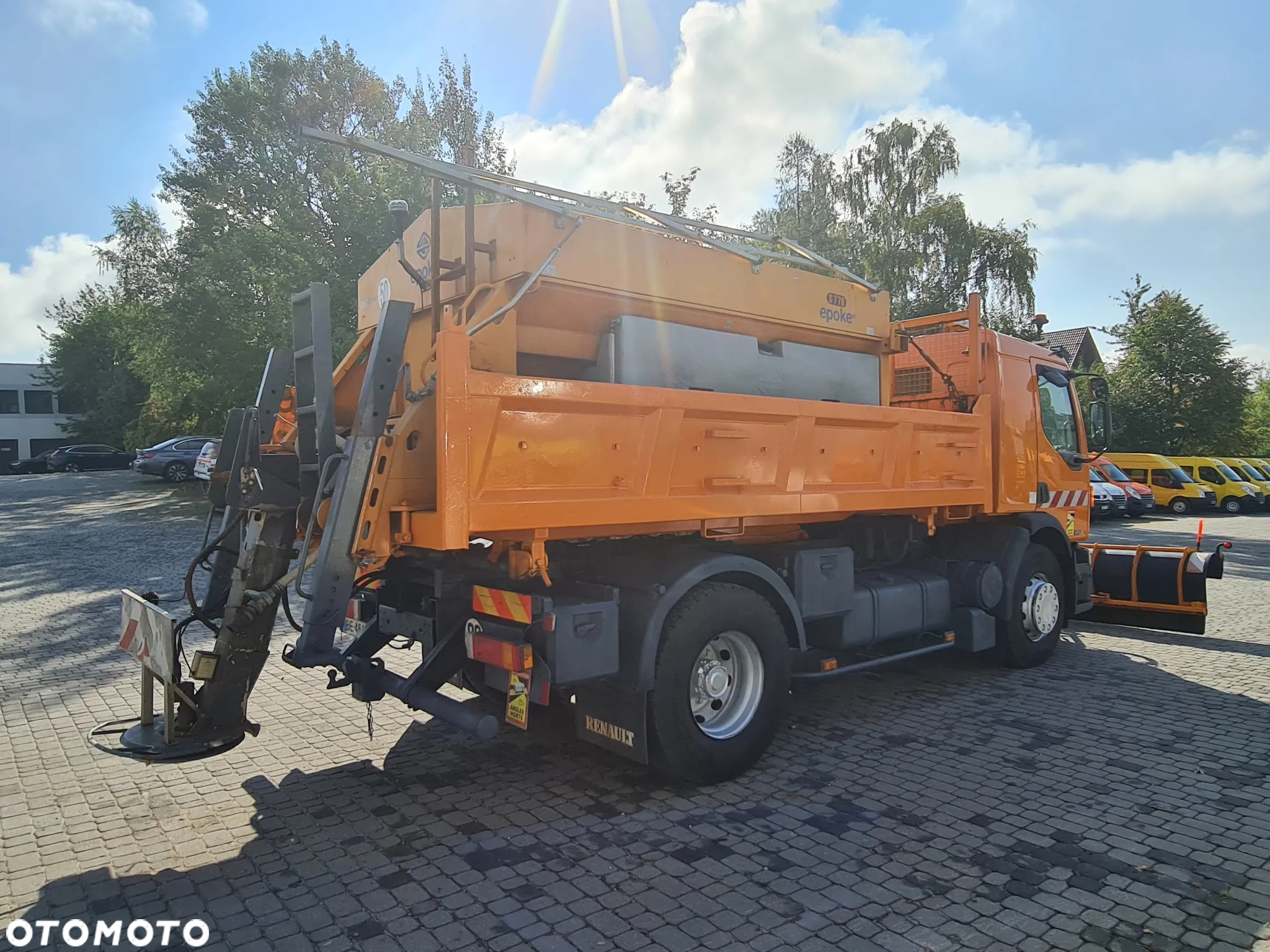 Renault Premium 270DCi Wywrotka 3 str Tylko 146tys km Solarka Pług SPECJALNY Długi Kiper Nowe Opony Zimowe - 8