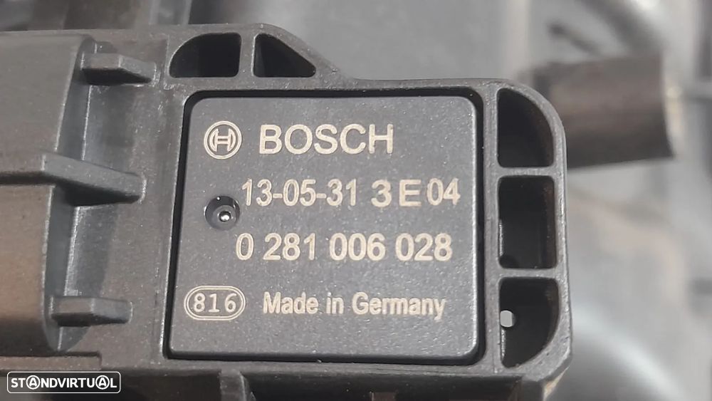 COLETOR ADMISSÃO EGR MOTOR ALFA ROMEO MITO 955 1.3 JTDM 16V 85CV 199B4000 55230898 0281006028 FIAT 500 312 500L 351 PUNTO 199 - 5