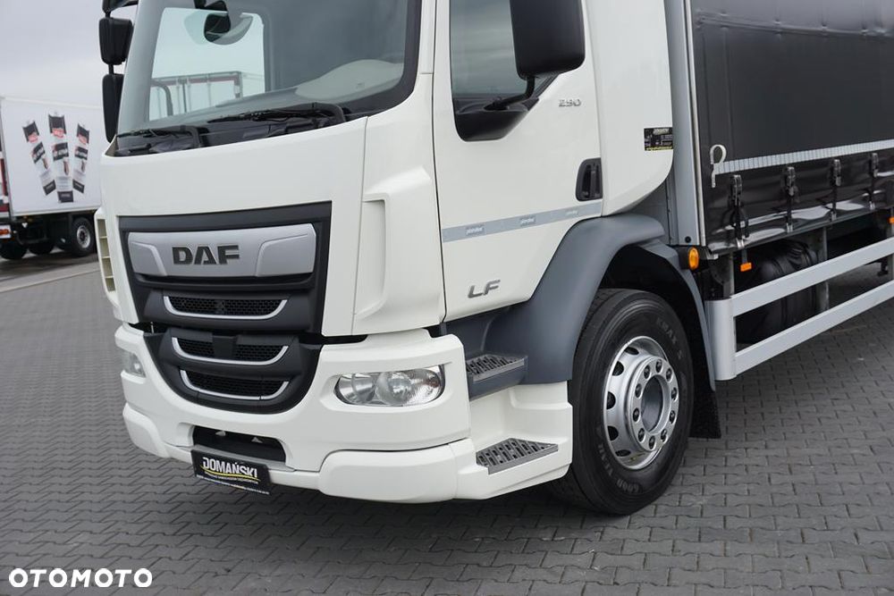 DAF / LF / 290 / E 6 / FIRANKA + WINDA / ŁAD. 9 970 KG / 19 PALET - 23