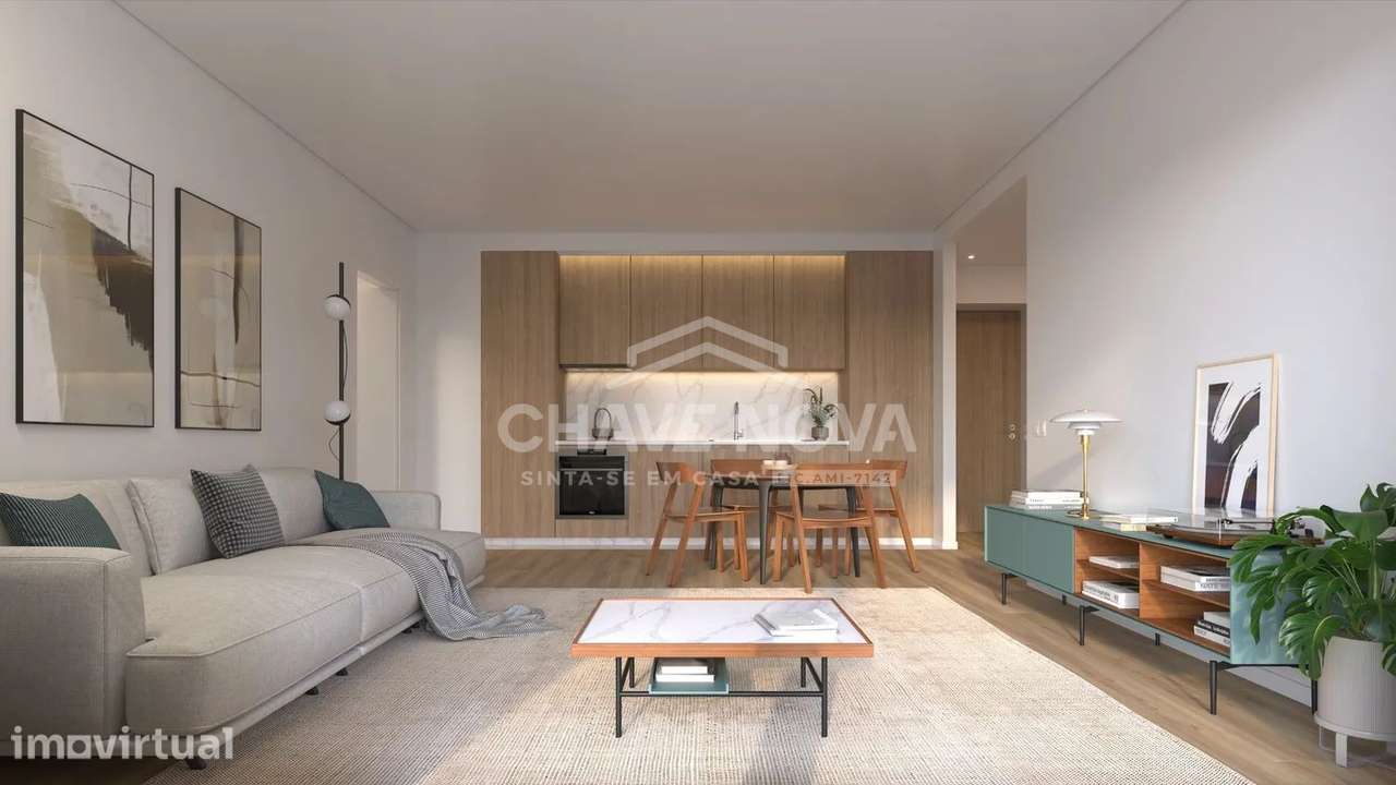 Apartamento T1 Novo c/ Lugar de Garagem em Mafamude - Grande imagem: 4/8