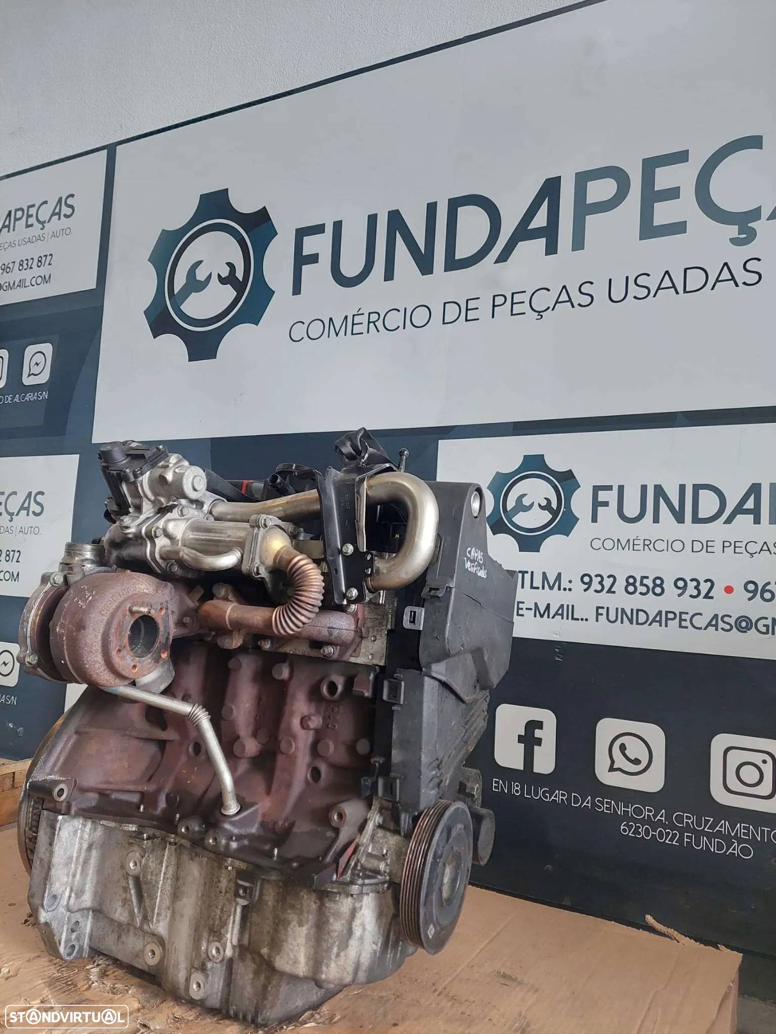 Motor Renault Mégane II 1.5DCI 105Cv Ref: k9k732 - 2