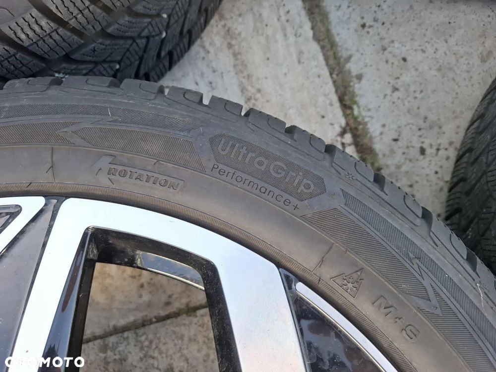 KOŁA ZIMOWE ALUMINIOWE R19 ID3 ID4 10a601025h 7,5 x19 ET50 5x112 OPONY GOODYEAR JAK NOWE - 11