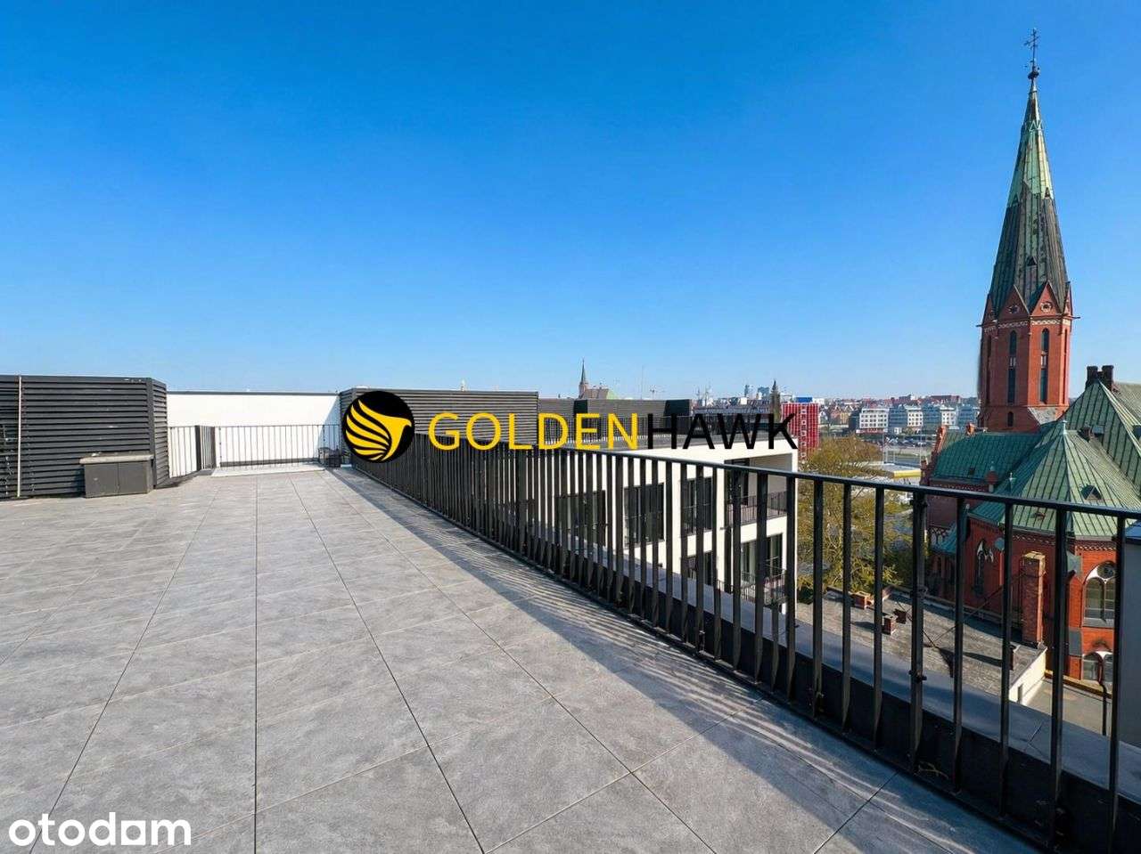 Apartament 3 pok., 73m2 nad rzeką z dużym tarasem,