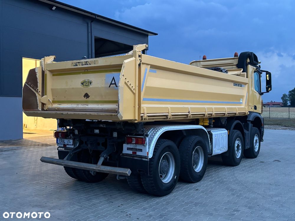 Mercedes-Benz Arocs 4148 Hydroburta Meiller Kipper 8x4 idealny stan - 9