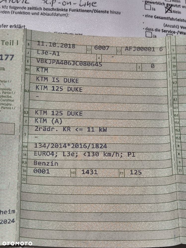 KTM Duke 125 - 9