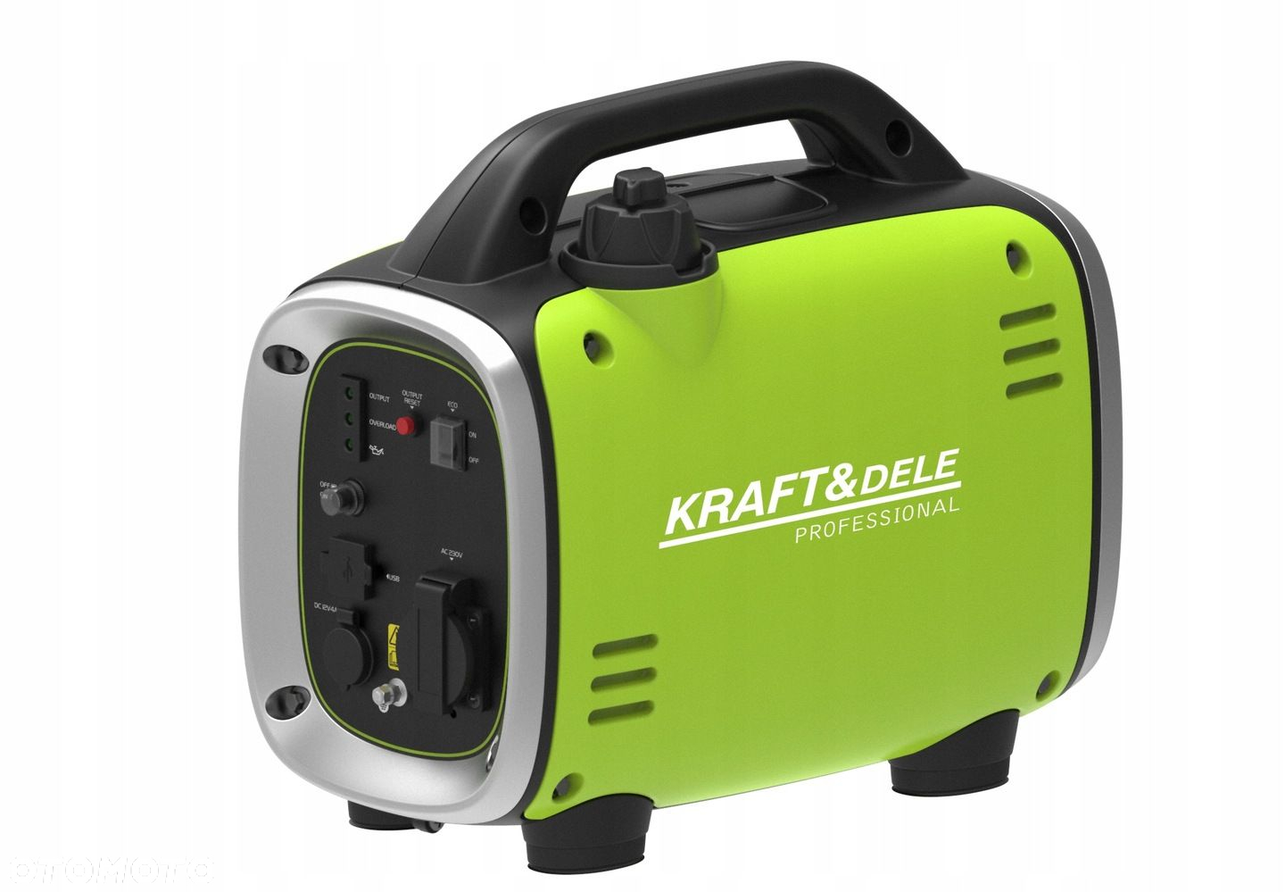 AGREGAT PRĄDOTWÓRCZY GENERATOR INWERTOROWY JEDNOFAZOWY 1300W 1,3KW PRZENOŚN - 2