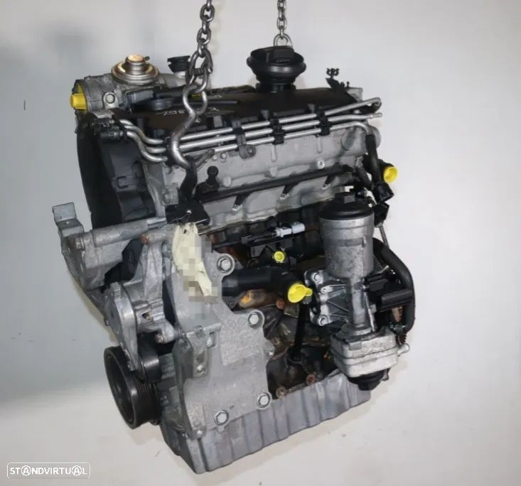 Motor Seat Leon Ibiza Altea Skoda Octavia Superp 1.9Tdi 105Cv Ref.BKC BXE - 1