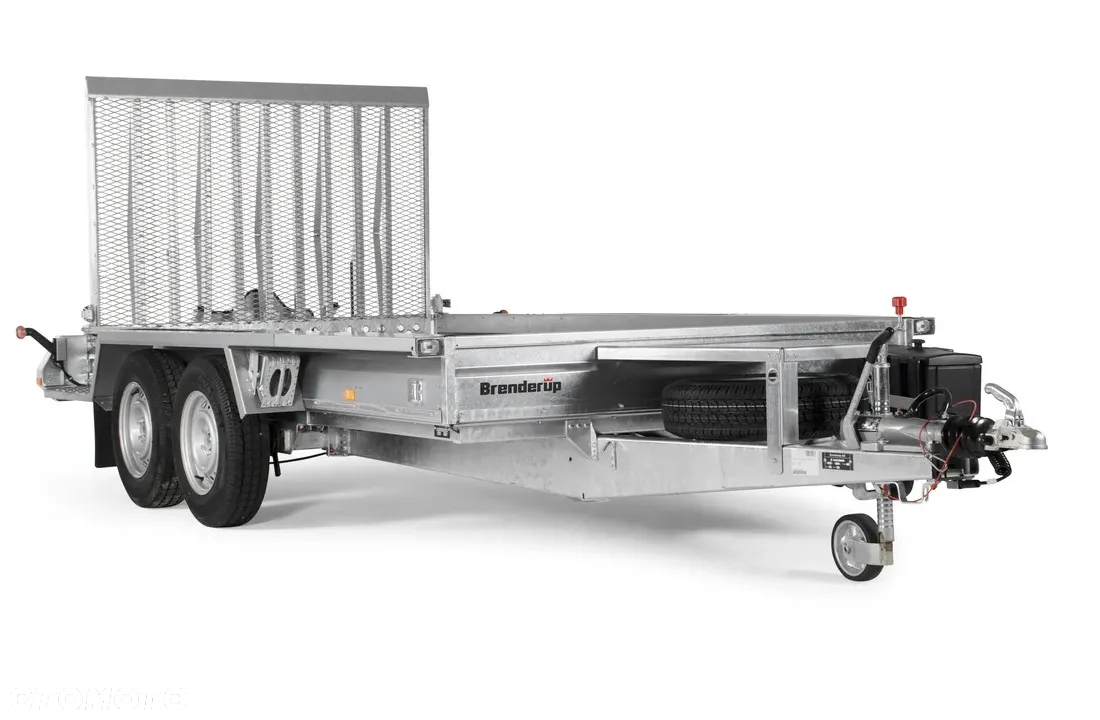 Brenderup MT-3651 3500kg 365x180 POD MINIKOPARKĘ BOBCAT PRZYCZEPA NOWA! - 4