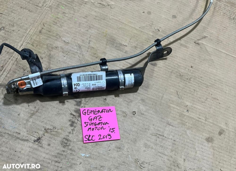 Cartus generator gaz pentru stingere incendiu MERCEDES SLC W172 an 2019 cod 1728601400 - 1