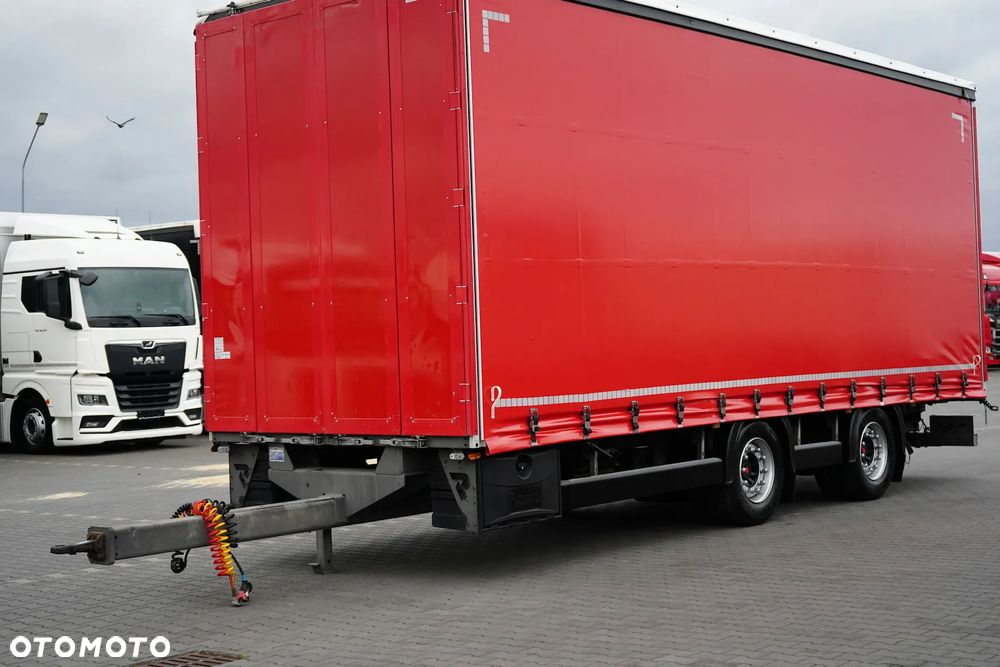 Redos / TANDEM / FIRANKA / 19 PALET / DŁ. 7,75 M / OŚ PODNOSZONA - 12