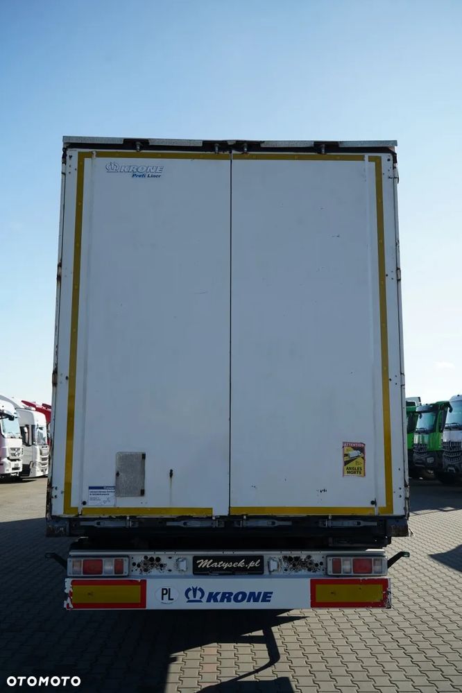 Krone FIRANKA / STANDARD / KOSZ NA PALETY / OŚ PODNOSZONA / SAF - 12