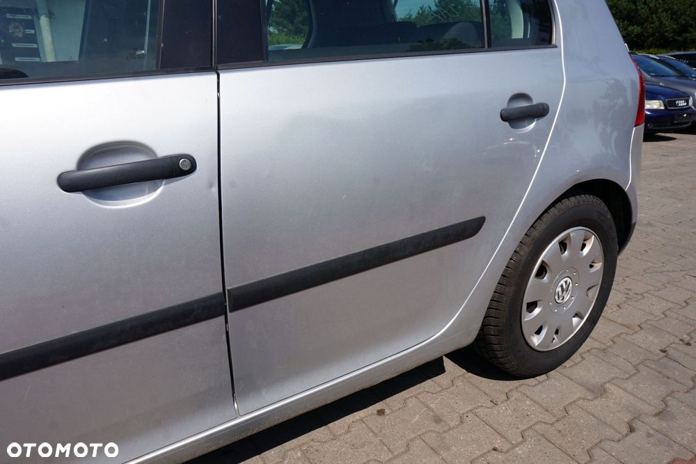 DRZWI TYLNE LEWE GOLF V 5D HB LA7W  SREBRNY VOLKSWAGEN 2003-2009 - 3