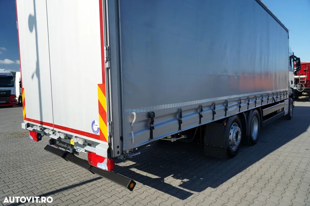 MAN TGX 26.520 / 6x2 / 9.3 M CORTINĂ / ACOPERIȘ RIDICABIL / AXĂ RIDICABILĂ / DIRECȚIE / NOU - 12