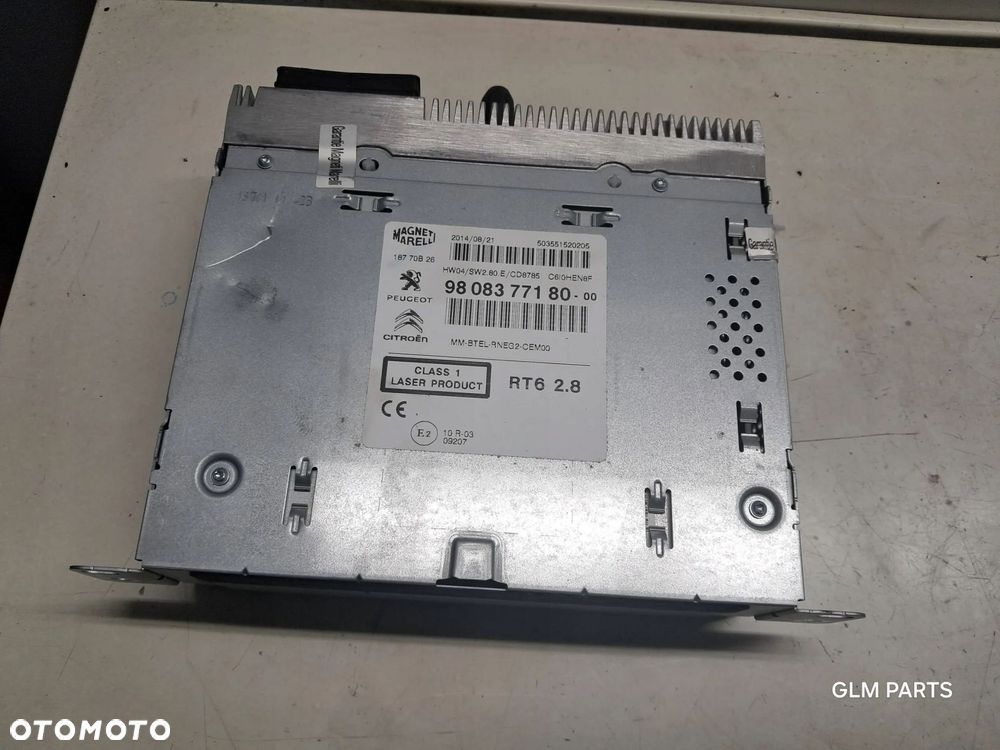 citroen c4 ii b7 ds4 radio z nawigacją 9808377180 navi - 1