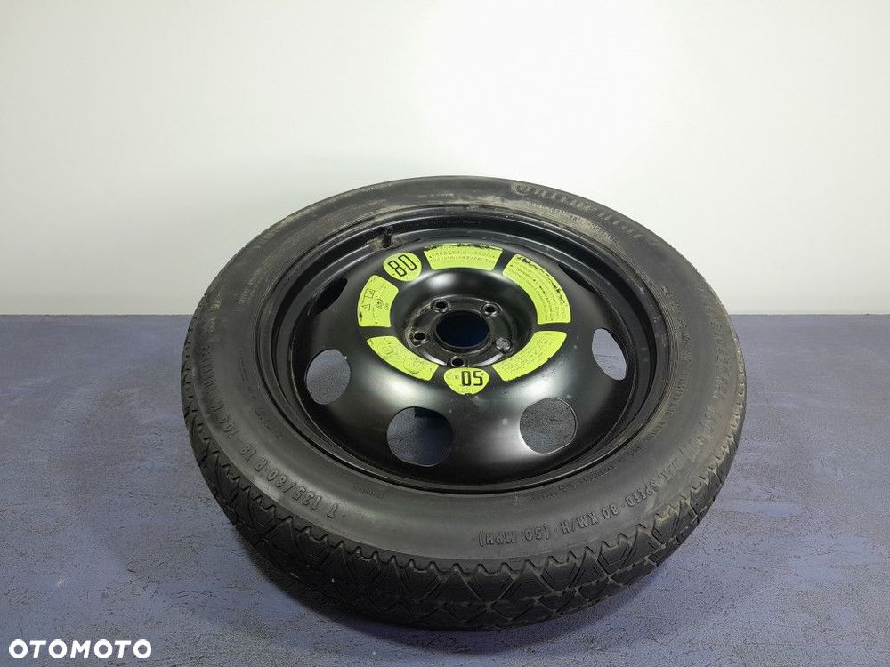 PEUGEOT 508 I KOŁO DOJAZDOWE R18 5X108 135/80 R18 4JX18 ET 32 30524PS - 1