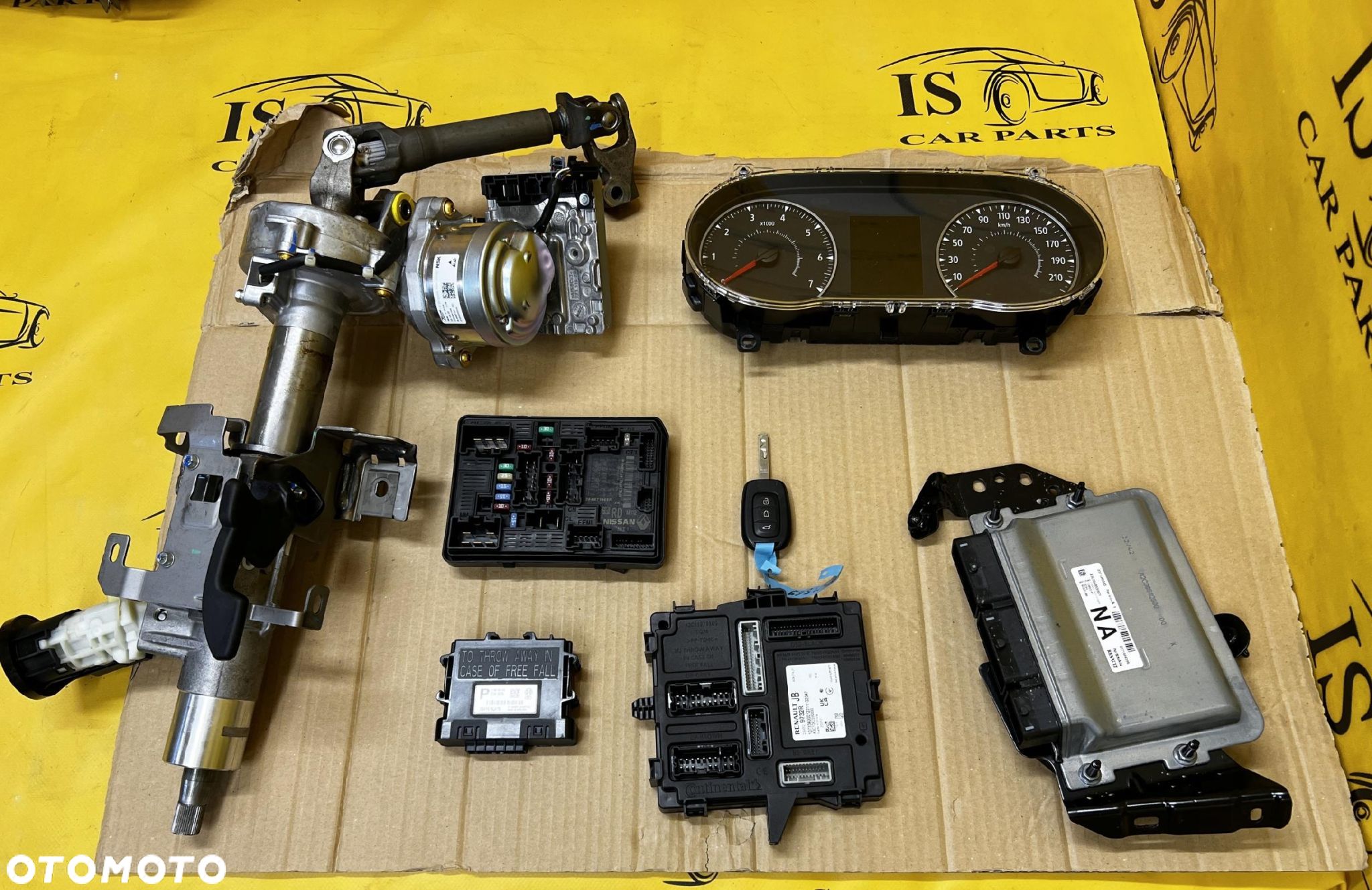 ZESTAW STARTOWY ECU BSI BCM DACIA SANDERO STEPWAY III 2023R 1.0 TCE - 1