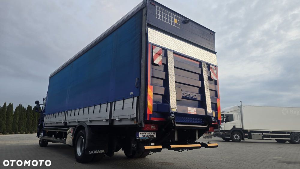 Scania P250 Euro 6 21 palet super stan niski przebieg rama do zabudowy kurierka laweta - 3