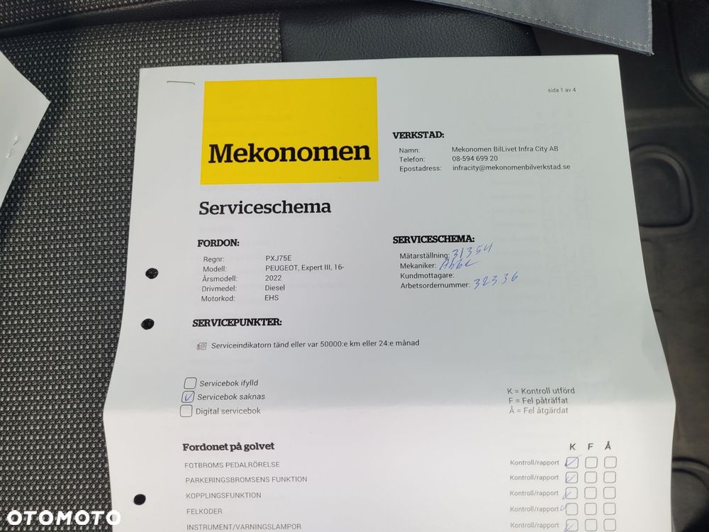 Peugeot Expert L3 Automat 144KM Auto-Serwis - 34