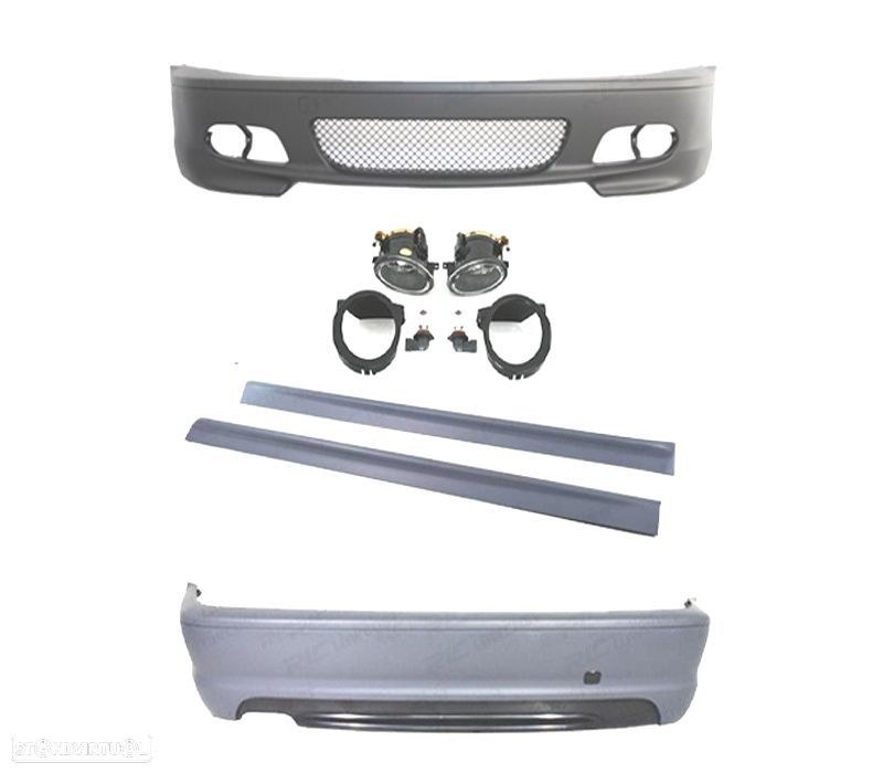 KIT DE CARROÇARIA BMW E46 99-07 LOOK M2 SEM PDC - 4