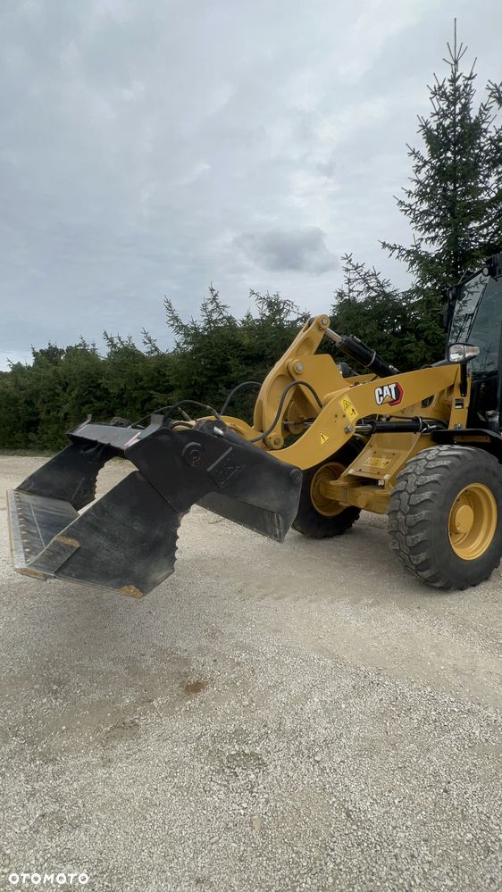 Caterpillar ŁADOWARKA CAT 908M 21r łyżka szczęka widły krokodyl 906 907 H przegubowa łamana Catepillar - 18