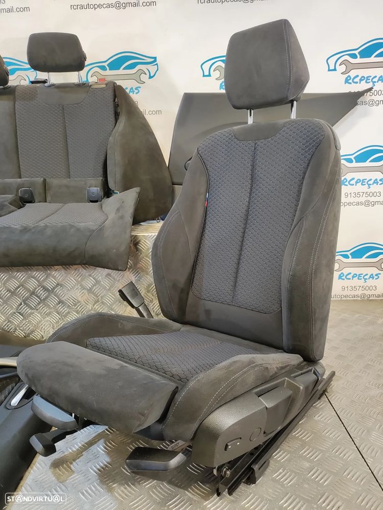 BANCOS TECIDO E ALCÂNTARABMW SERIE 1 F21 PACK M - 6