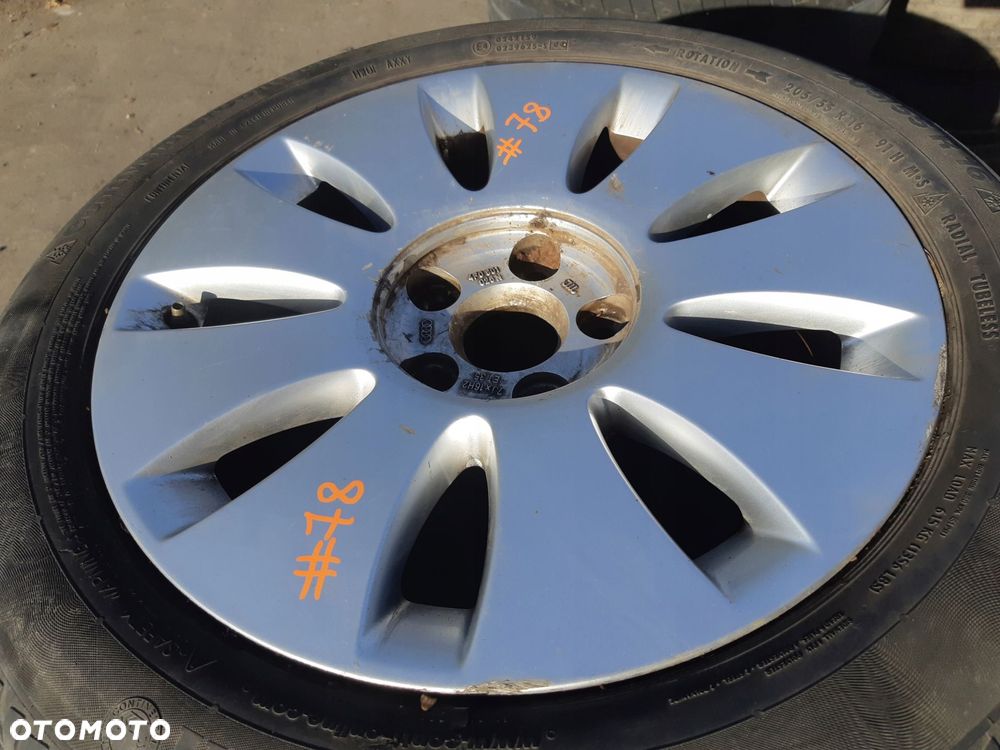 audi alufelga felga 7x16 et35 5x112 4f0601025n - 8