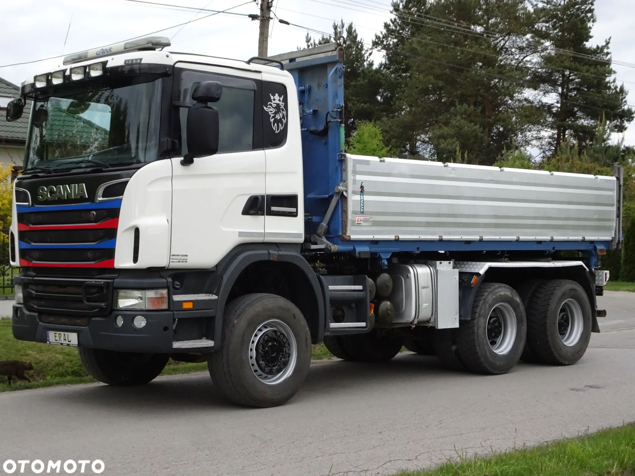 Scania G440 6X6  Kipper 3-stronny wywrotka Hydroburta Bordmatic  sprowadzony stan idealny - 3